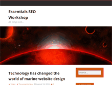 Tablet Screenshot of essentialsworkshop.com